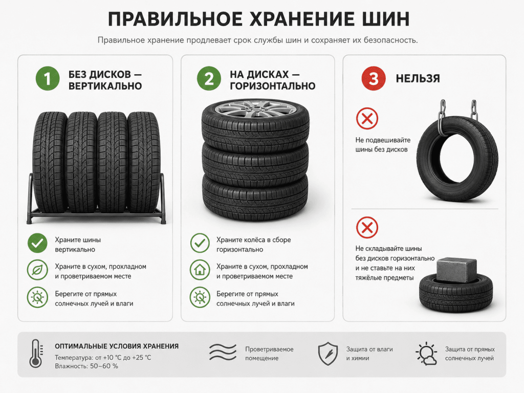 Частые ошибки при сезонном хранении