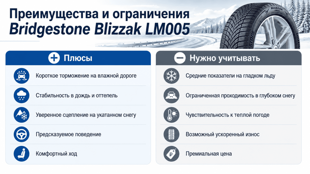 Bridgestone Blizzak LM005