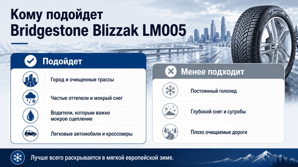Bridgestone Blizzak LM005