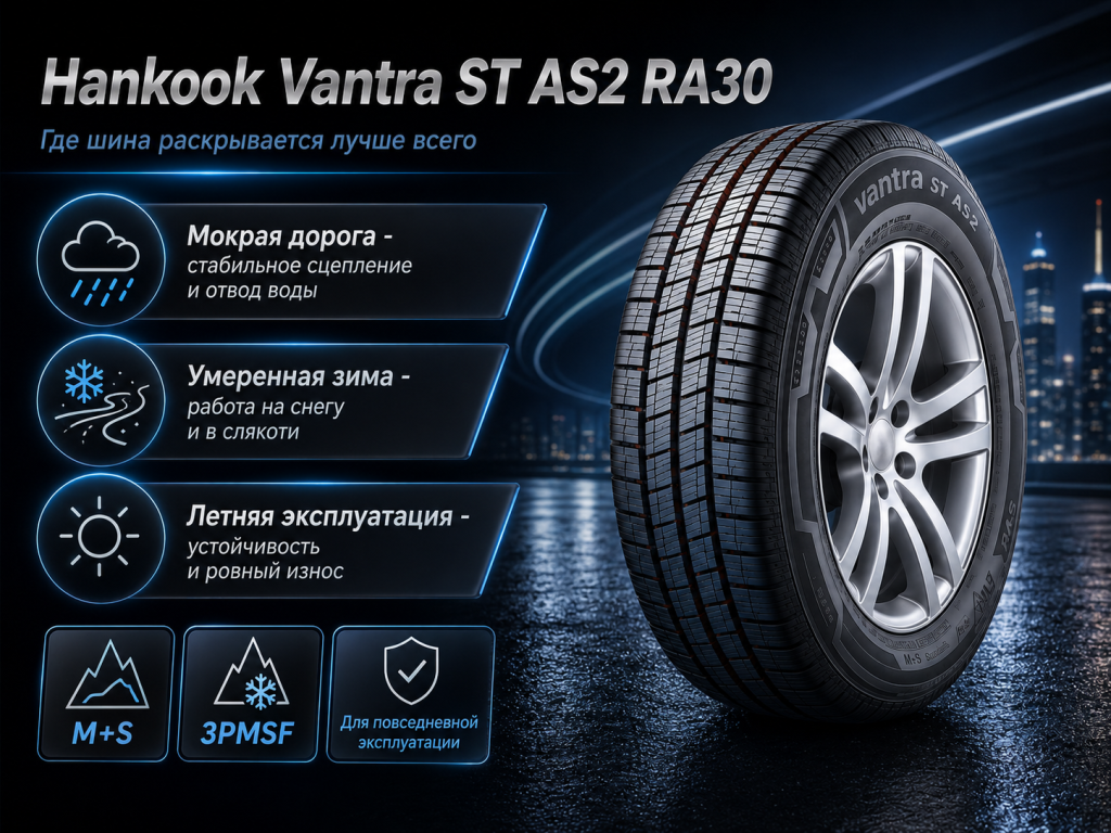 Hankook Vantra ST AS2 RA30