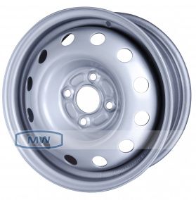 Magnetto Wheels 14013 14x5.5" 4x100мм DIA 56.6мм ET 49мм [Silver]