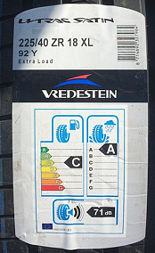 Vredestein Ultrac Satin 255/45R18 103Y