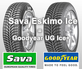 Sava Eskimo Ice 195/55R16 87T